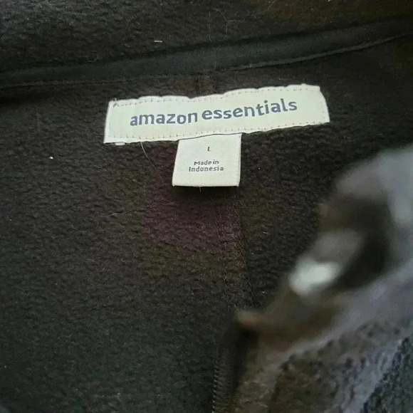 Amazon Essentials Men's Full Zip Fleese Jacket - Picture 5 of 6